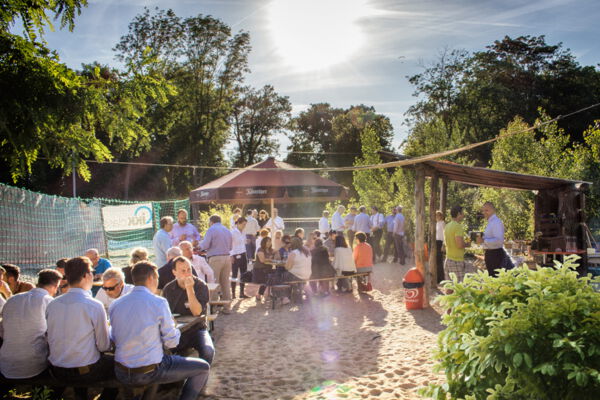 Grillplatz im Stadtstrand Leipzig